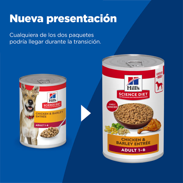 HILL'S PERRO ADULT ORIGINAL LATA 370 G