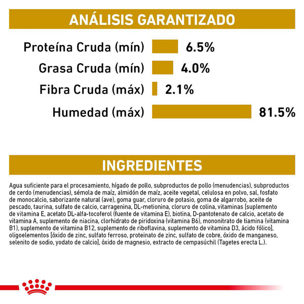 ROYAL CANIN PERRO URINARY SO MOD CAL GRAVY 355 G (envío a partir de $250.00 pesos)
