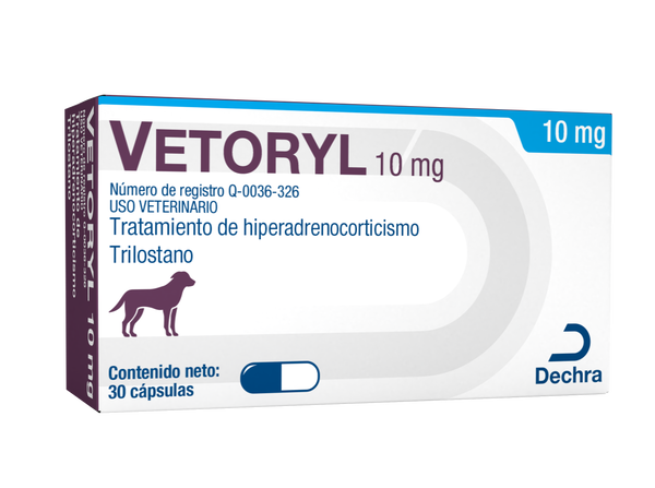 Vetoryl 10mg Caja 30 Cápsulas