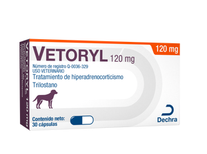 Vetoryl 120mg Caja 30 Cápsulas