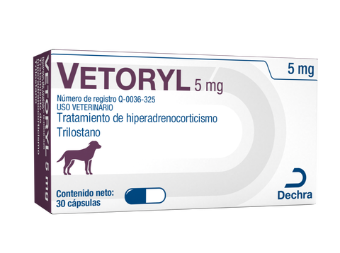 Vetoryl 5mg Caja 30 Cápsulas