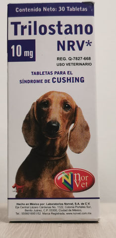 Trilostano 10 mg Caja de 30 Tabletas