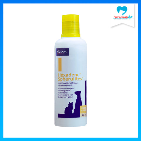 VIRBAC HEXADENE SPHERULITES SHAMPOO 250 ML