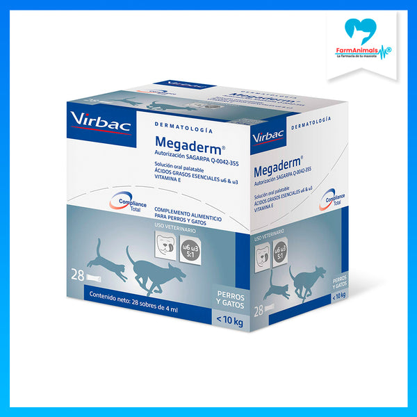 VIRBAC MEGADERM CAJA 28 SOBRES