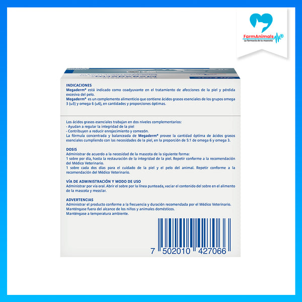 VIRBAC MEGADERM CAJA 28 SOBRES