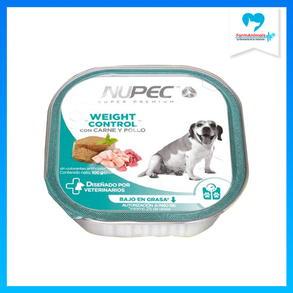 NUPEC PERRO CONTROL DE PESO LATA 100 G