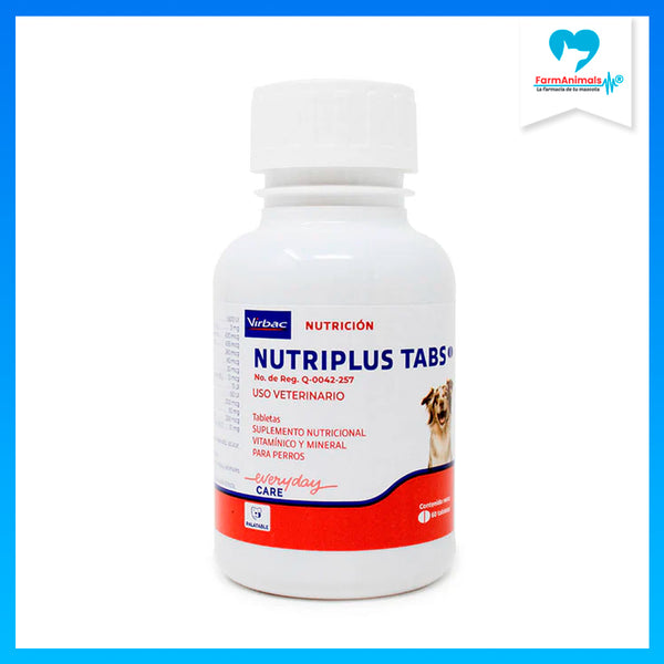 VIRBAC  NUTRIPLUS TABS 60 TABS