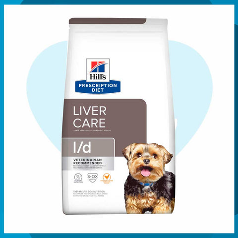 Alimento Hill's Prescription Diet l/d Cuidado del Hígado Para Perro 8kg
