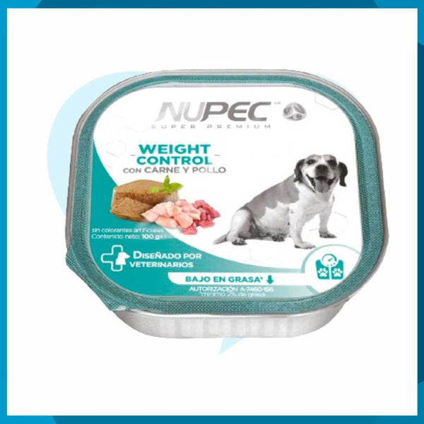 Alimento Nupec Weight Control Para Perro Lata 100g
