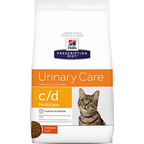 Alimento Hill's Prescription Diet c/d Cuidado Urinario Para Gato 1.8