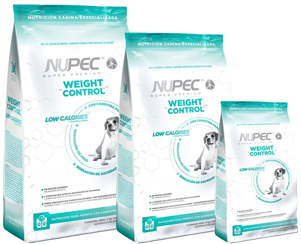 Alimento NUPEC Weight Control Razas Medianas y Grandes 15kg