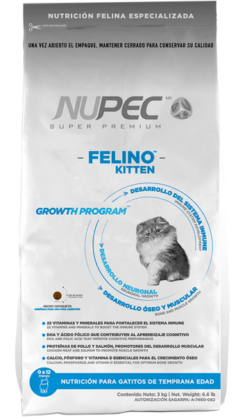 Alimento Nupec Kitten Para Gato 3kg