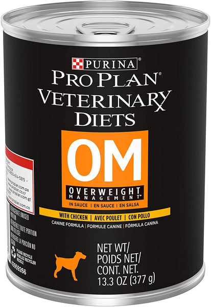Lata Pro Plan Veterinary Diets OM Overweight Management 377g