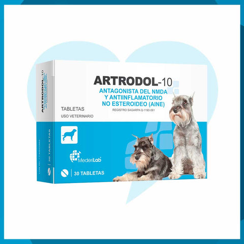 Artrodol-10 Caja 30 Tabletas (requiere receta medica veterinaria vigente)