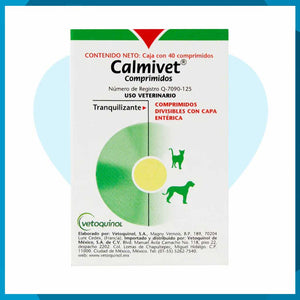 Calmivet Caja Con 40 Comprimidos