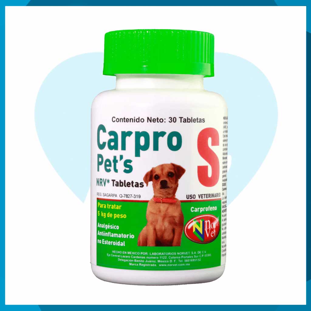 Carpro Pets S Frasco 30 Tabletas