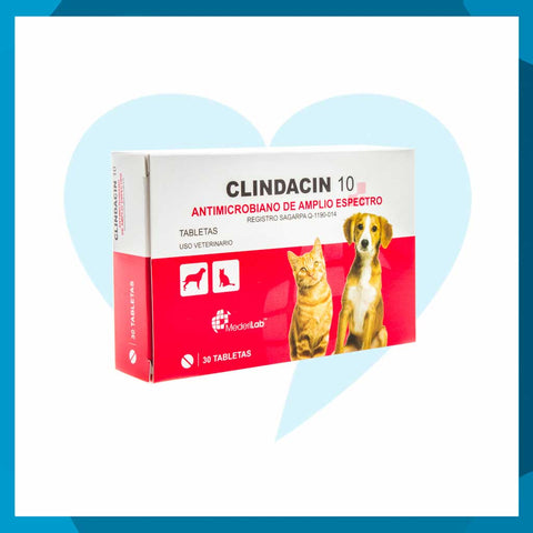 Clindacin 10 Caja 30 Tabletas