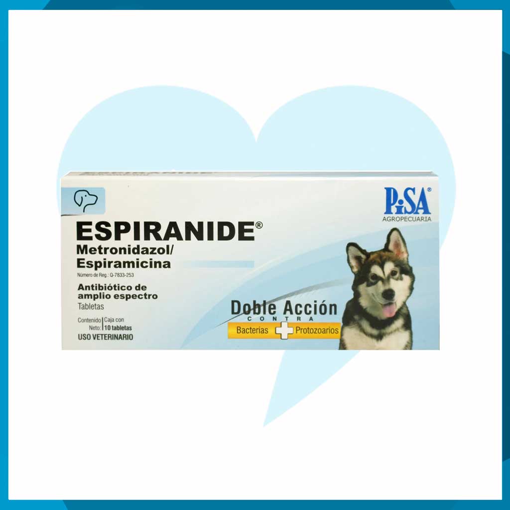 Espiranide 125mg Caja 10 Tabletas