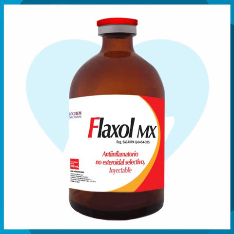Flaxol MX Solución Inyectable 100ml (requiere receta medica veterinaria vigente)