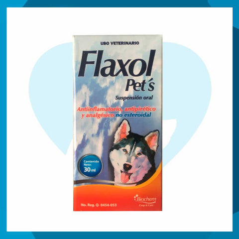 Flaxol Pet's Suspension Oral 30ml (requiere receta medica veterinaria vigente)