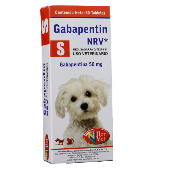 Gabapentin S 50mg Caja 30 Tabletas