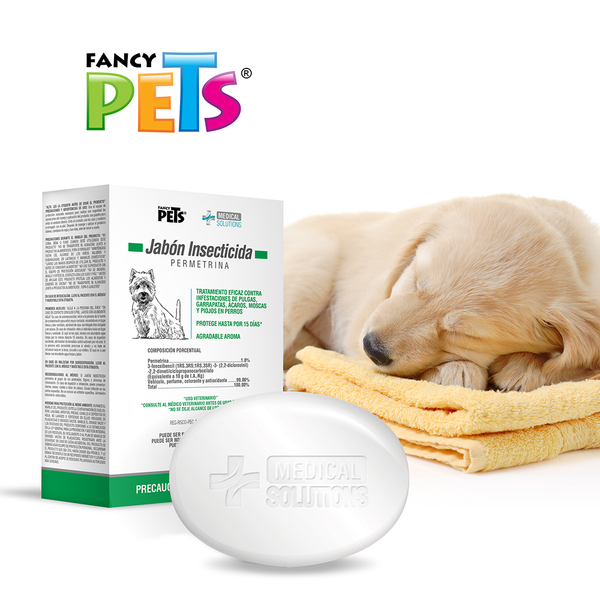 Jabón Fancy Pets Insecticida 100g
