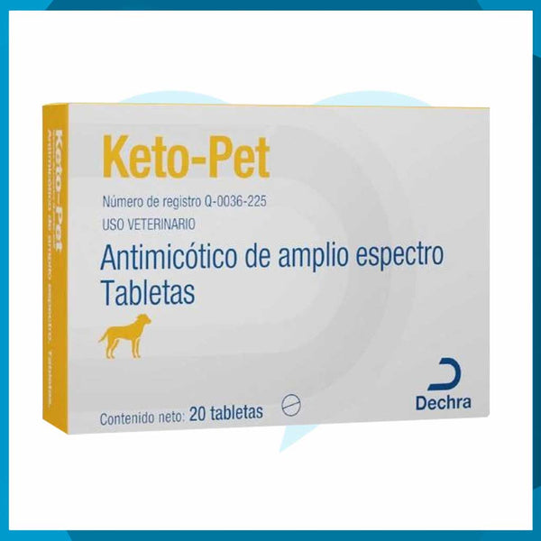 Keto-Pet Caja 20 Tabletas (requiere de receta medica veterinaria vigente)