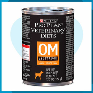 Lata Pro Plan Veterinary Diets OM Overweight Management 377g