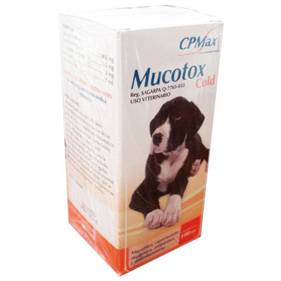 Mucotox Cold Solución Oral 100ml (requiere receta medica veterinaria vigente)