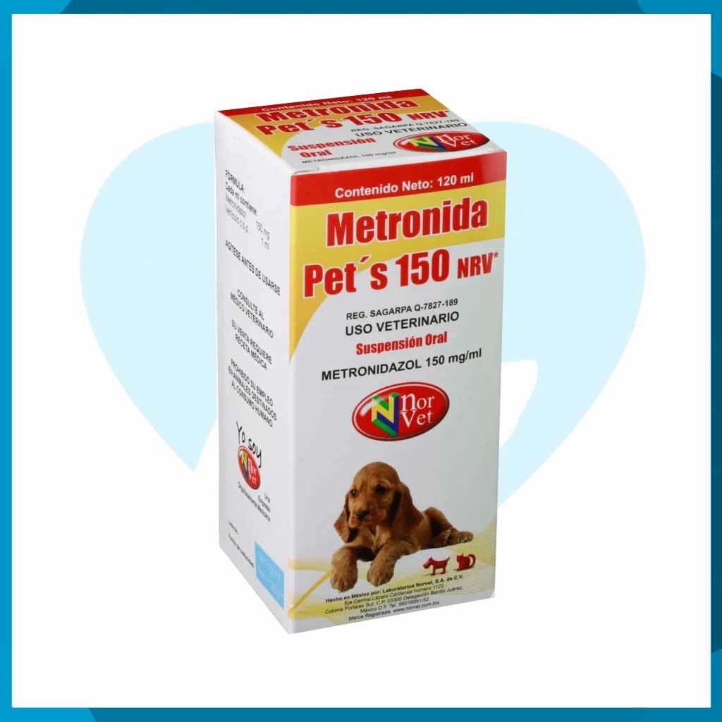 Metronida Pet´s Suspensión Oral 150mg 15ml