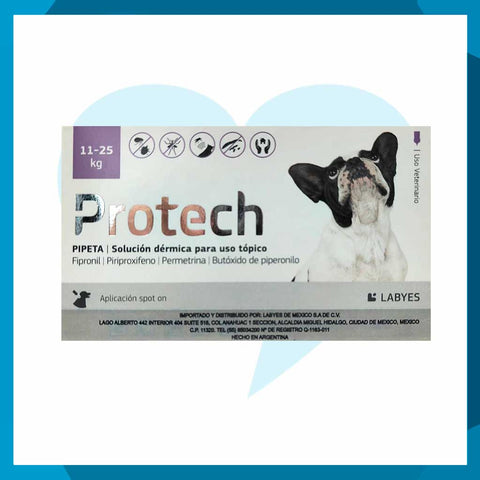 Protech Perros Spot On Hasta 11kg a 25kg