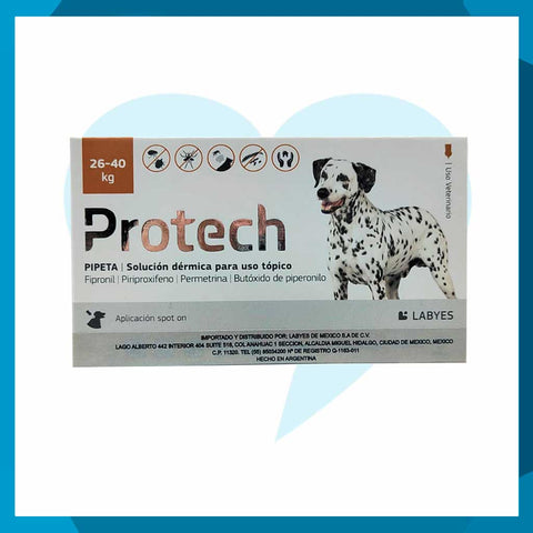 Protech Perros Spot On Hasta 26kg a 40kg