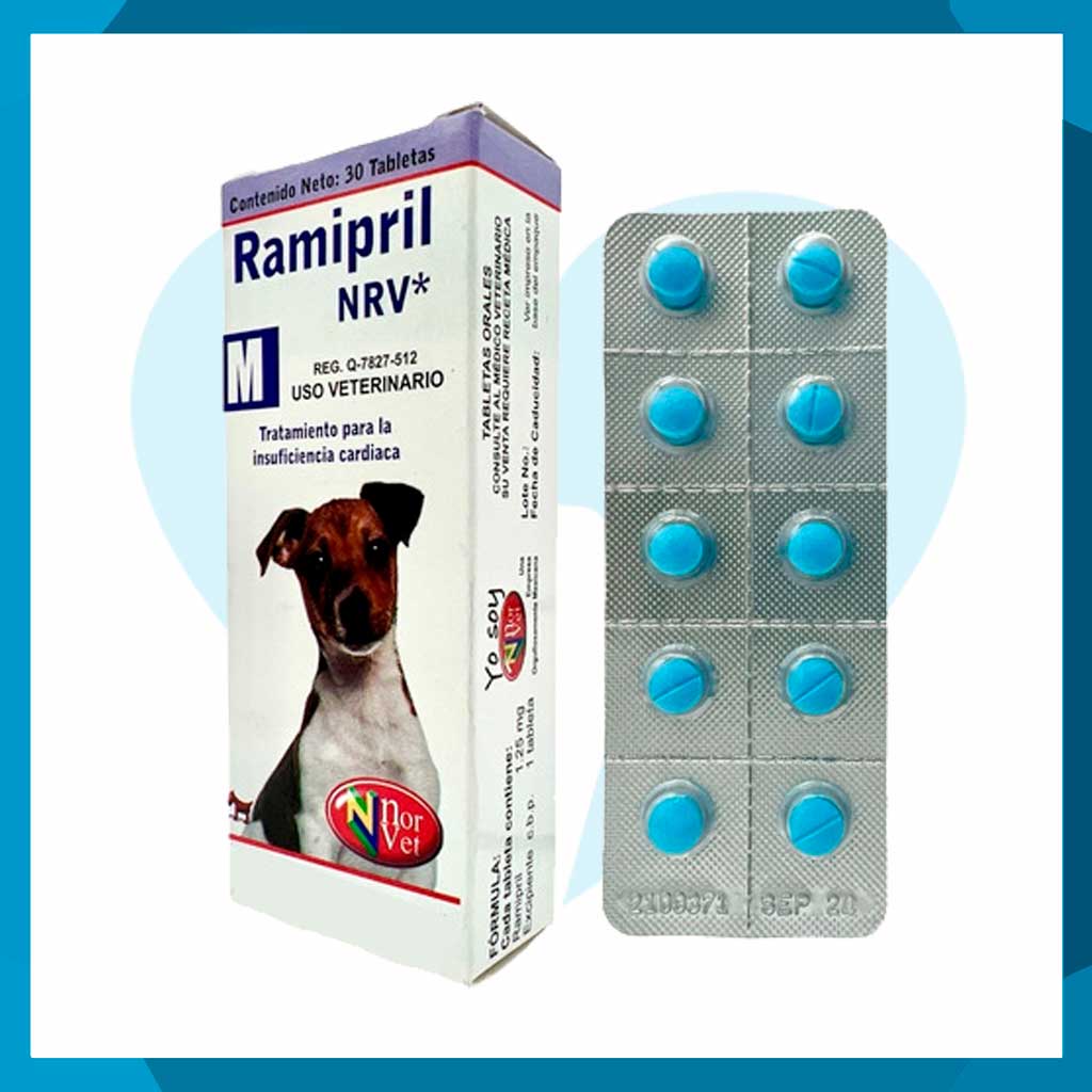 Ramipril M 1.25mg Caja 30 Tabletas