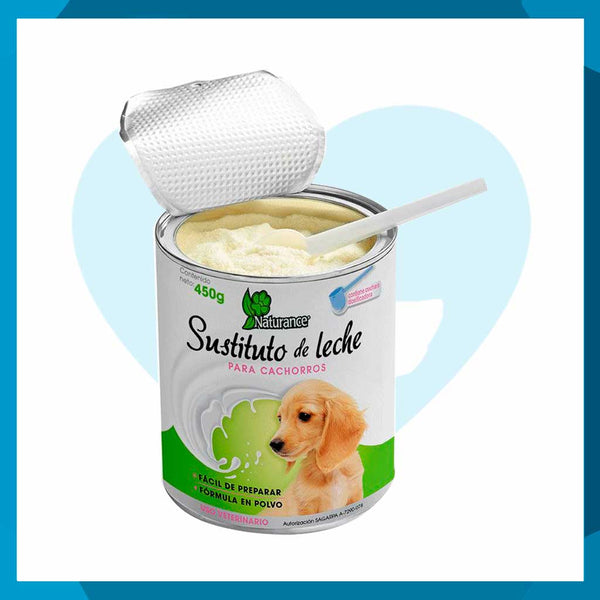 ACUARIO PERRO SUST D/LECHE P/CACHORRO NATURANCE 450 G