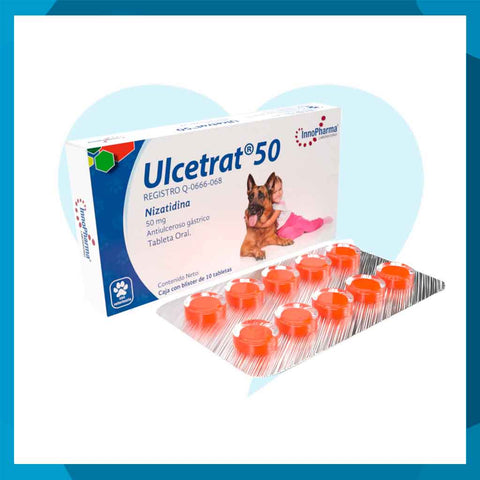 Ulcetrat 50mg Caja 10 Tabletas