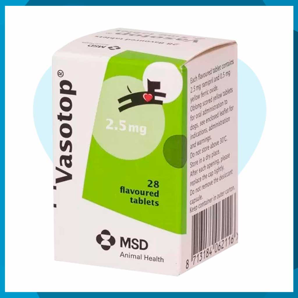 Vasotop P 2.5mg Frasco 28 Comprimidos