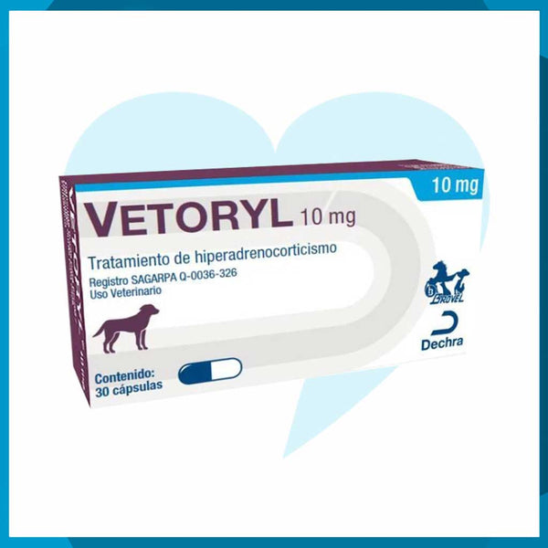 Vetoryl 10mg Caja 30 Cápsulas